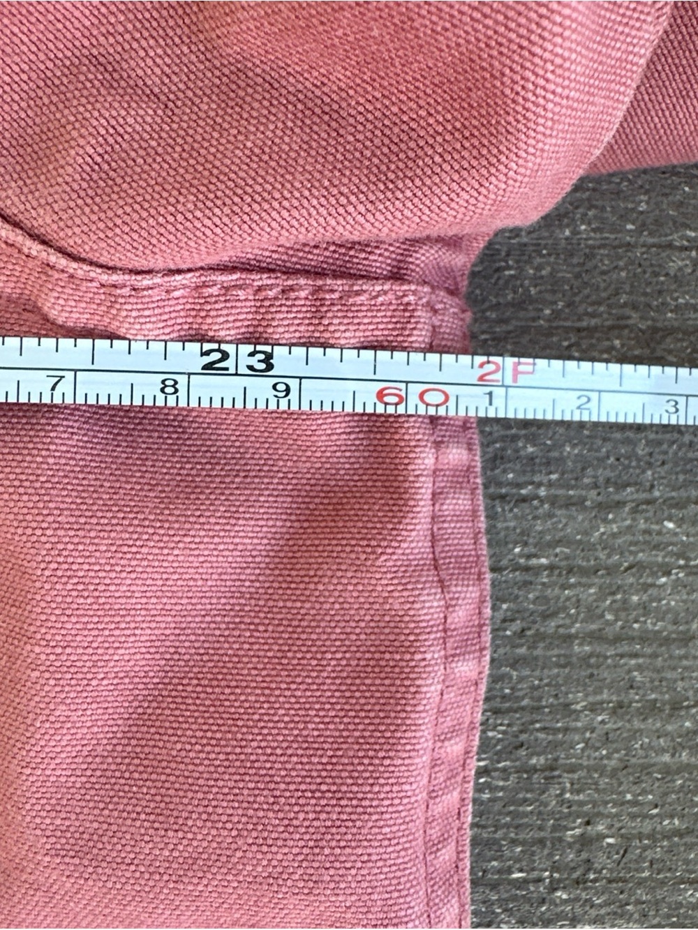L.L. Bean Women’s Size L Pink Chore Jacket Flannel-Lined  Barn Work Coat Canvas - Picture 14 of 15